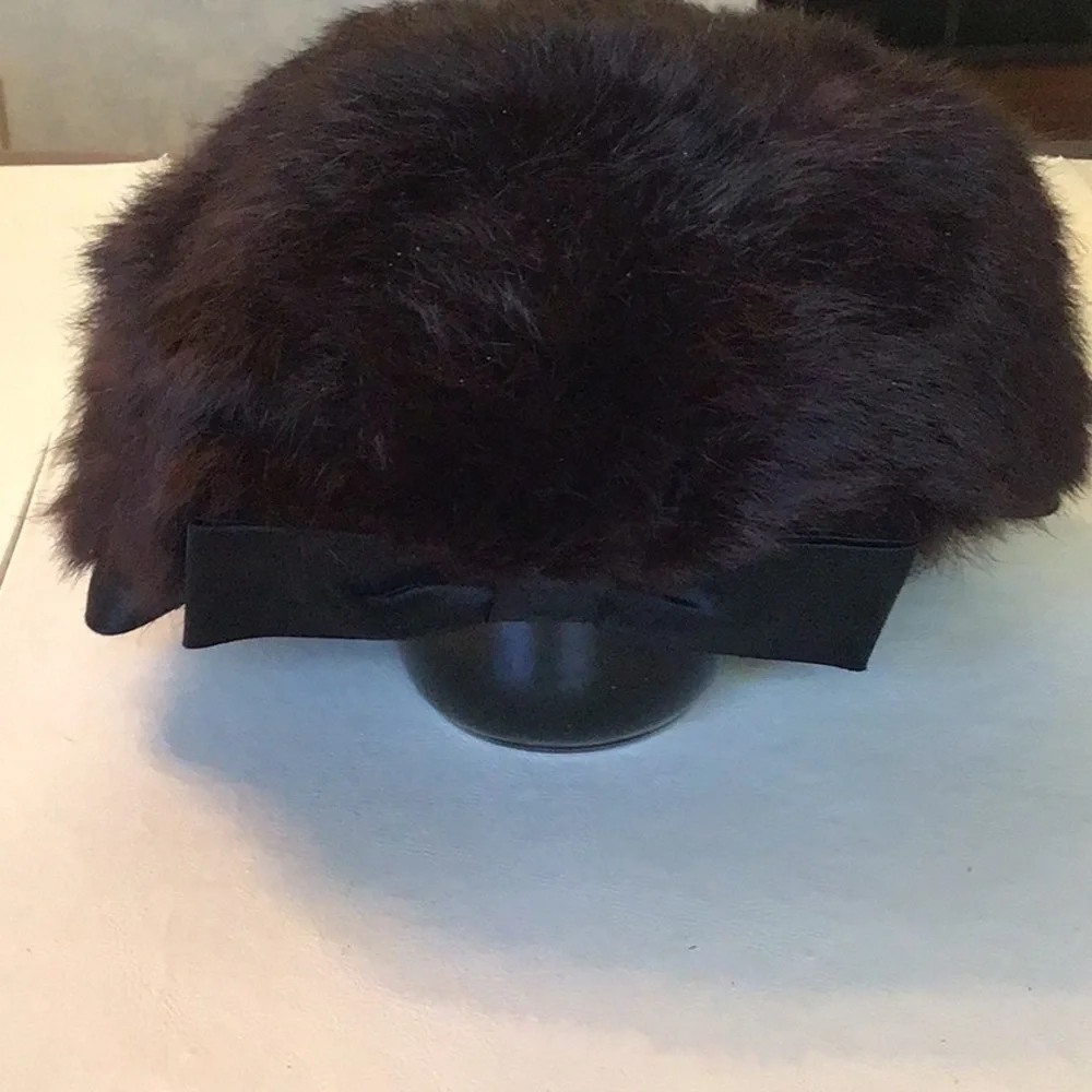 #Fur mink? # front ribbon Hat - Picture 8 of 8